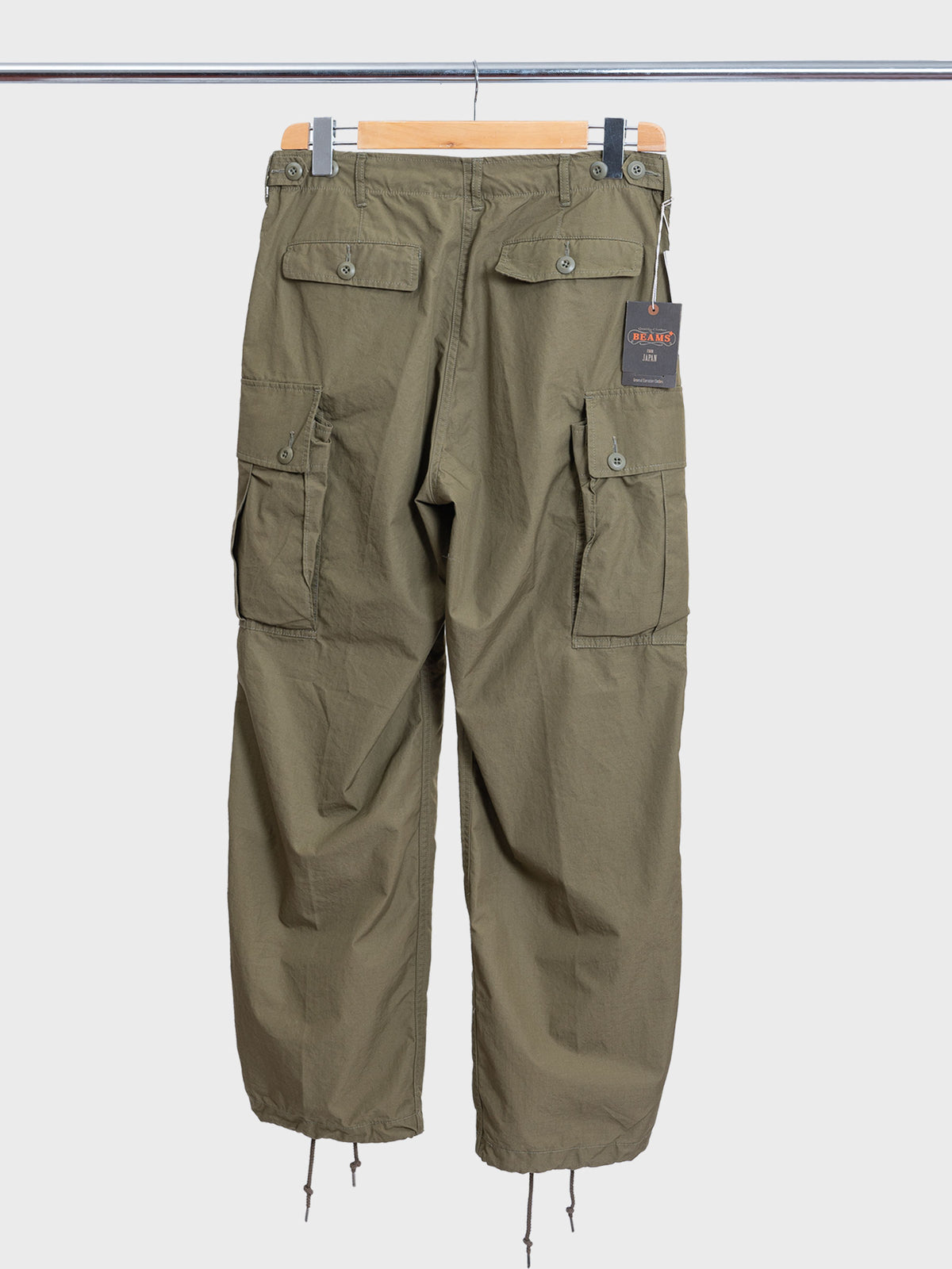 MIL 6 Pockets 80/3 Ripstop Olive