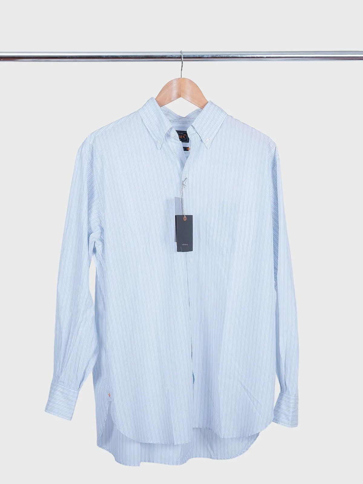 B.D. Classic-fit 160/2 Broad Stripe 01