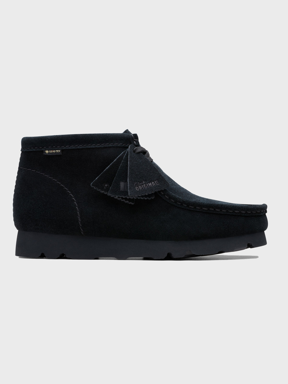 Wallabee Boot Gore-Tex Black Suede