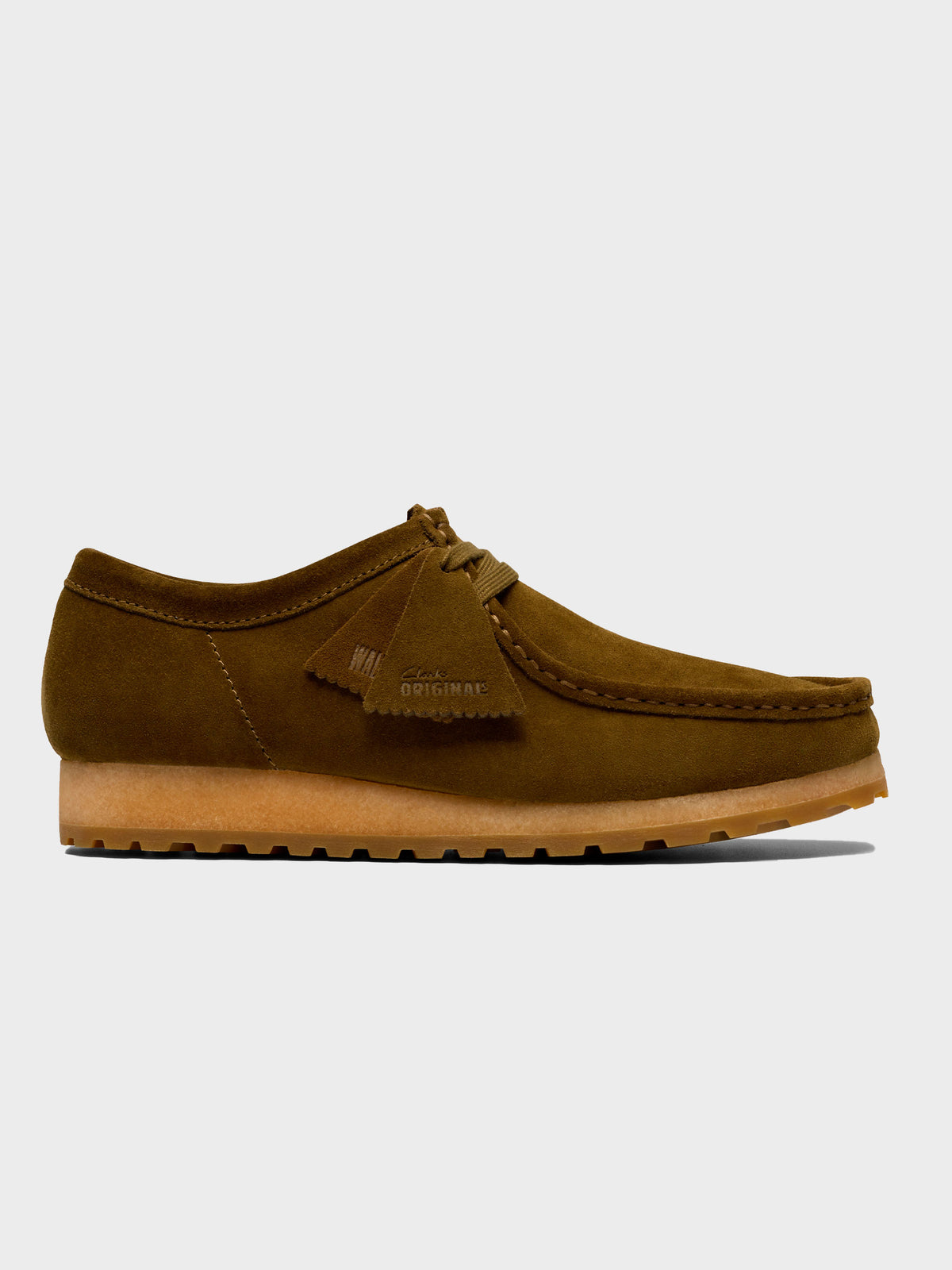 Wallabee RB Daim Vert Olive