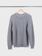 Signature Crew Neck Melange Brown