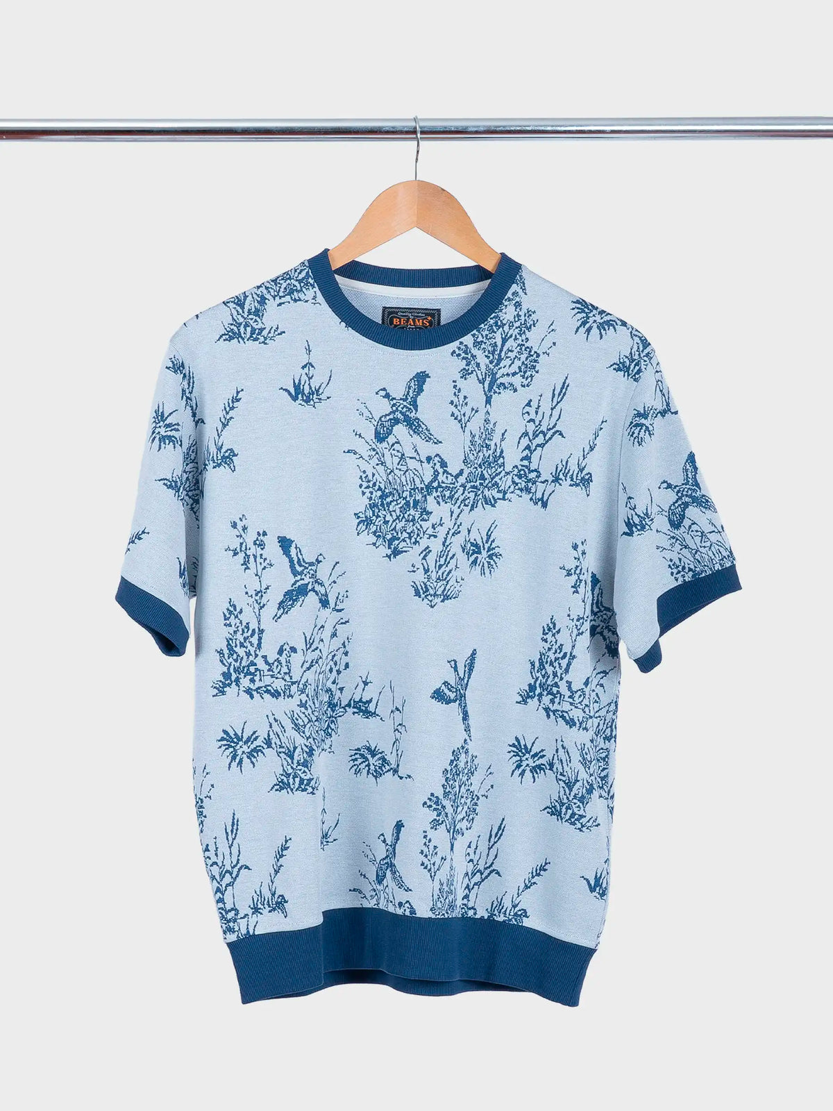 Bird Jacquard Off White