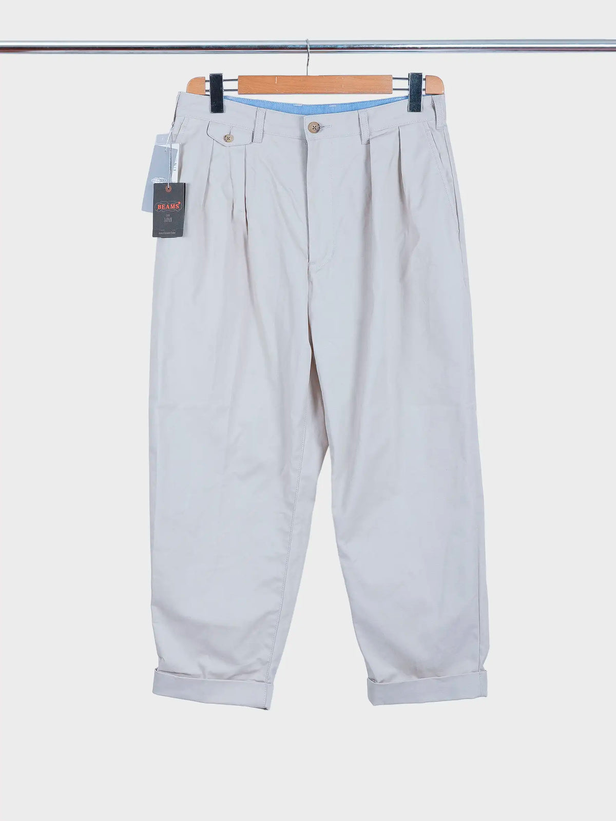 2 Pleats Twill Cement