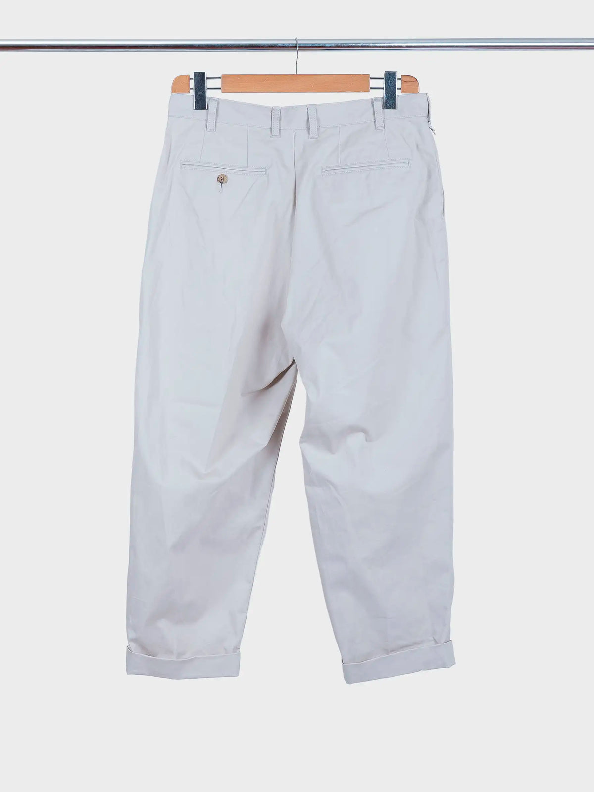 2 Pleats Twill Cement