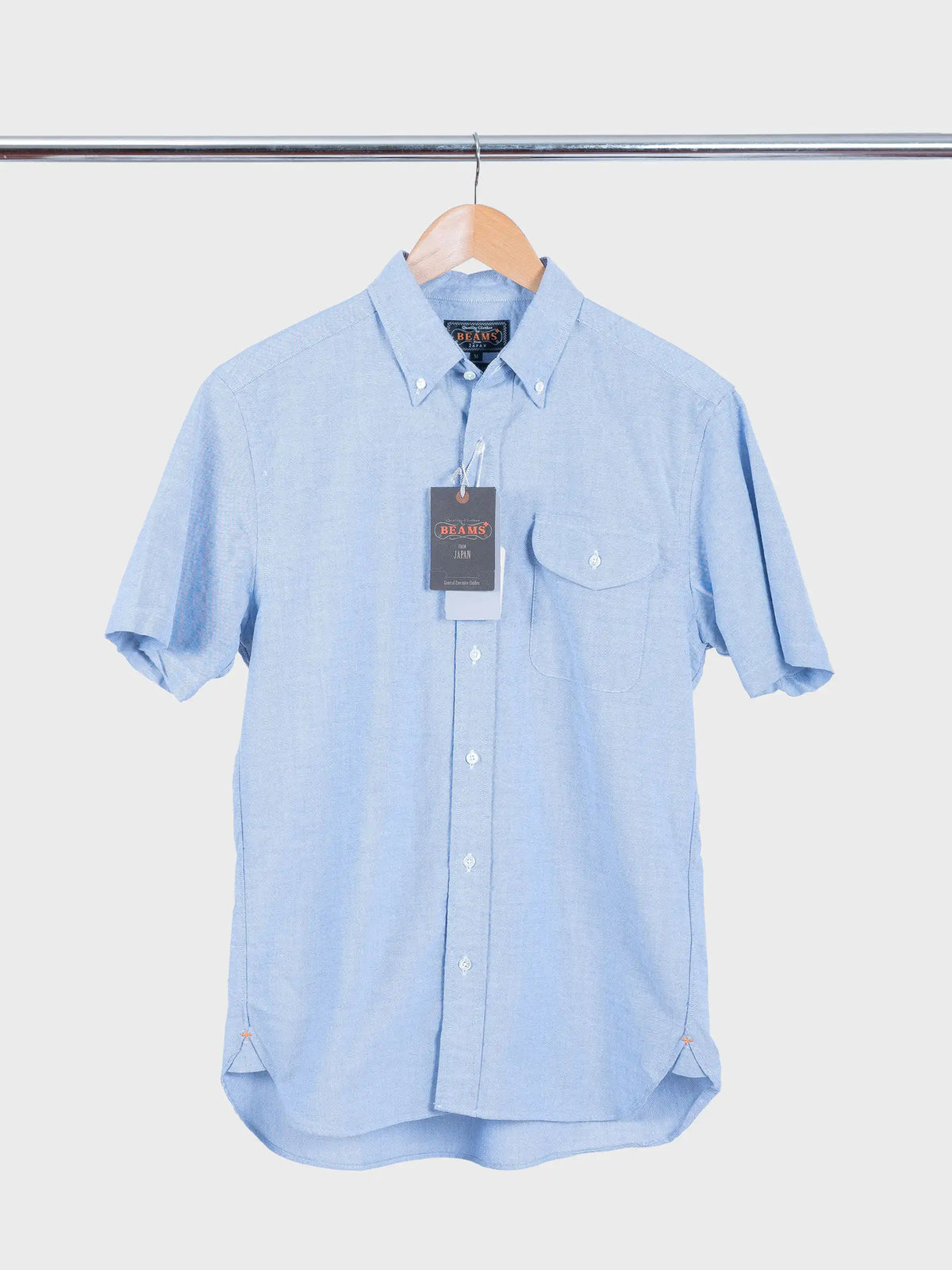 B.D. Short Sleeve Oxford Sax