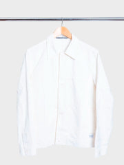 Marcus Canvas Overshirt Ecru