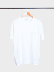 Johannes Organic Norse Logo Print T-Shirt White
