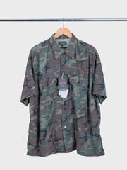 Mil-Sht Mesh Camo Jacquard Mapping Print