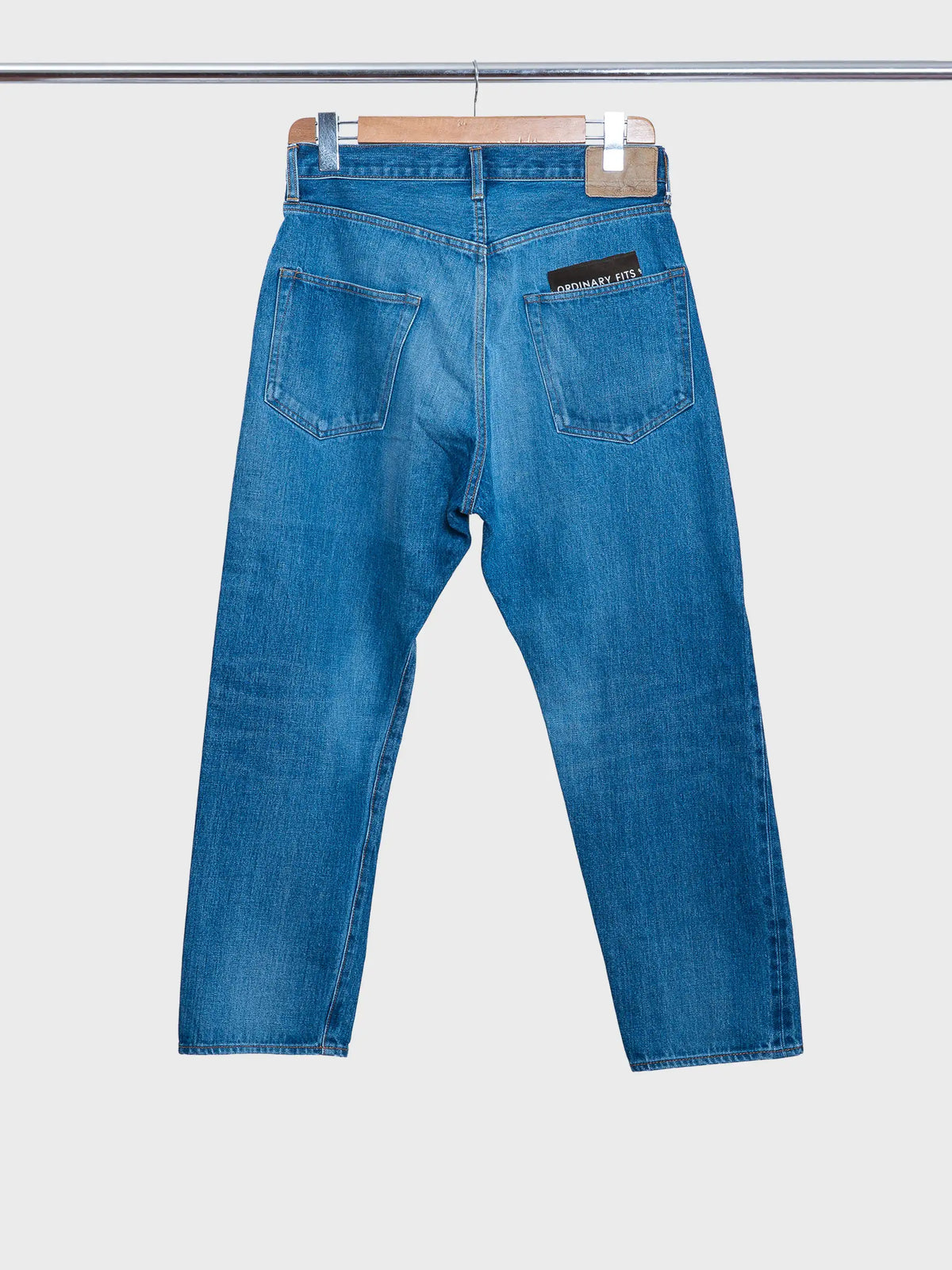 108usd Loose Ankle Denim Used Blue