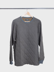 Raglan Military Quilted Olive