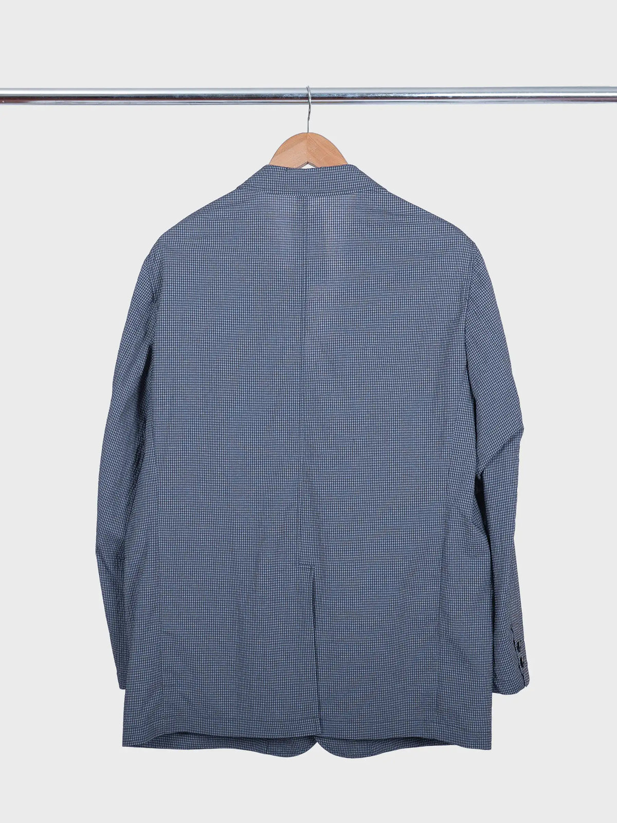 3B Anywhere(wear) Jacket Seersucker Plaid Black and Grey