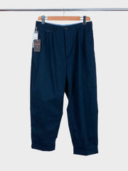 2 Pleats Twill Dark Navy