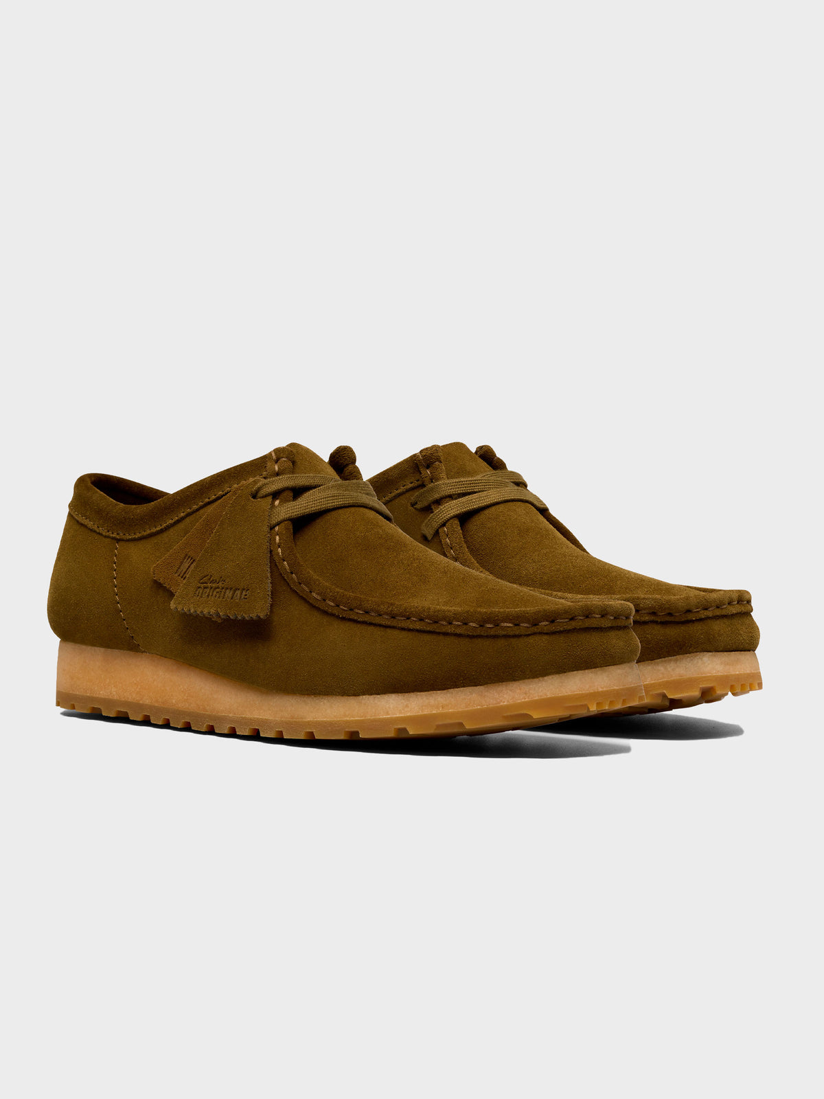 Wallabee RB Daim Vert Olive