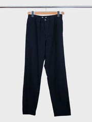 Trysil Regular Organic Stretch Twill Trouser Black