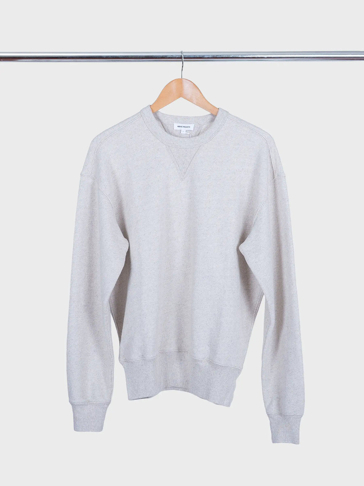 Kulhuse Cotton Linen Loopback Sweatshirt Natural