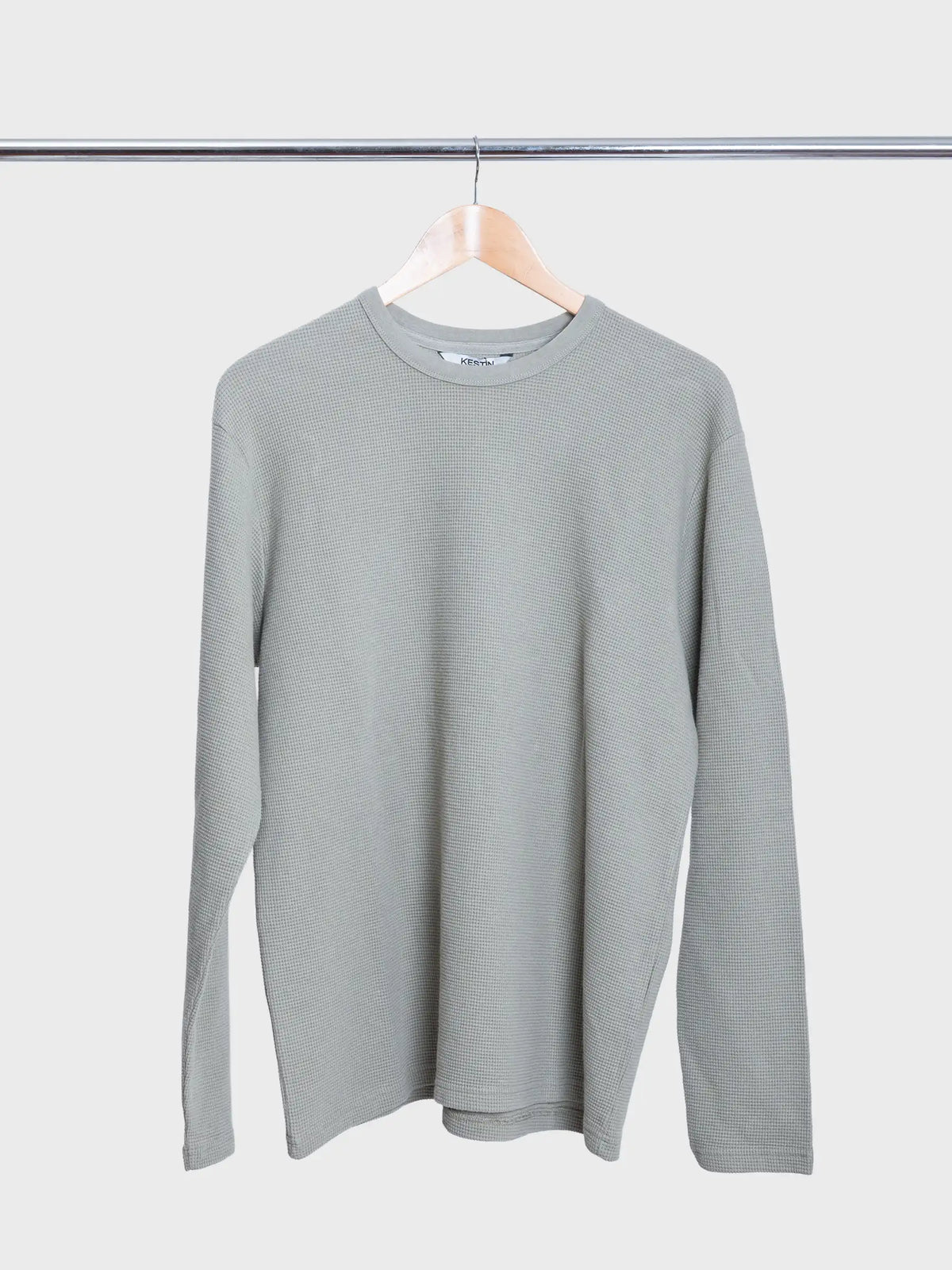 Waternish LS Sage Brushed Waffle