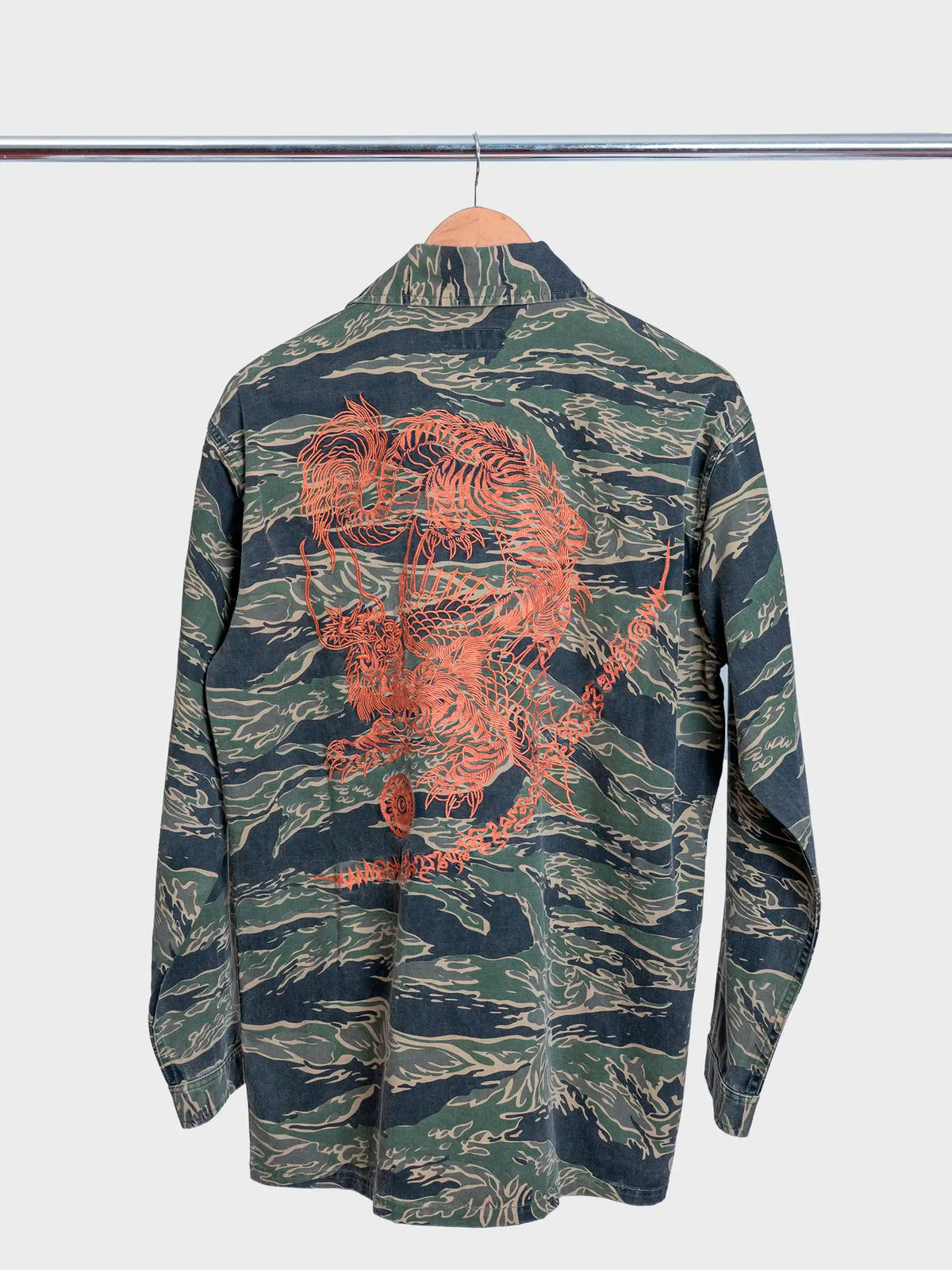 Camo Tiger Advisor's Shirt Mint Gold