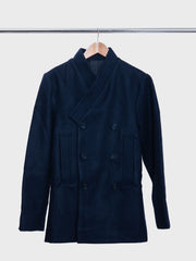Hanbok Pea Coat Navy