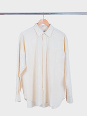 Mo Oversize Check LS Shirt Oatmeal