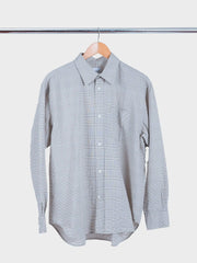 Mo Oversize Check LS Shirt Heathland Brown