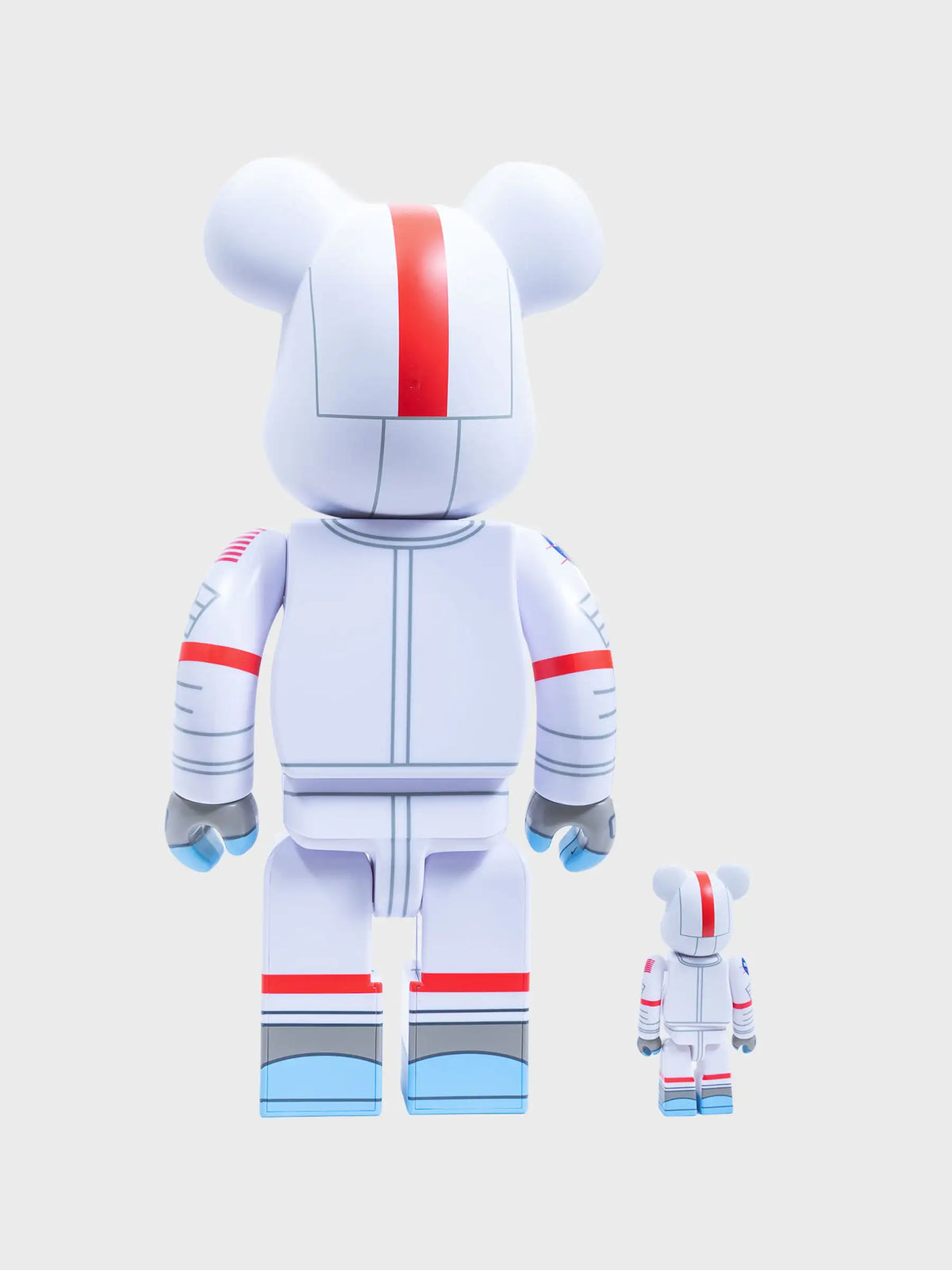 Bearbrick 400% & 100% Bearbrick Set - Apollo 17 Astronaute (NASA)