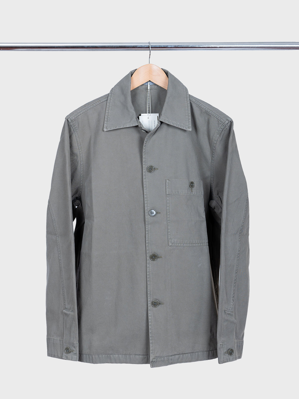 Standard Twill Overshirt Sediment Green