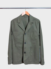 Sycamore Twill Cotton Piedye Olive Night