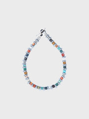 Hematite Roundel Beads Bracelet Multi