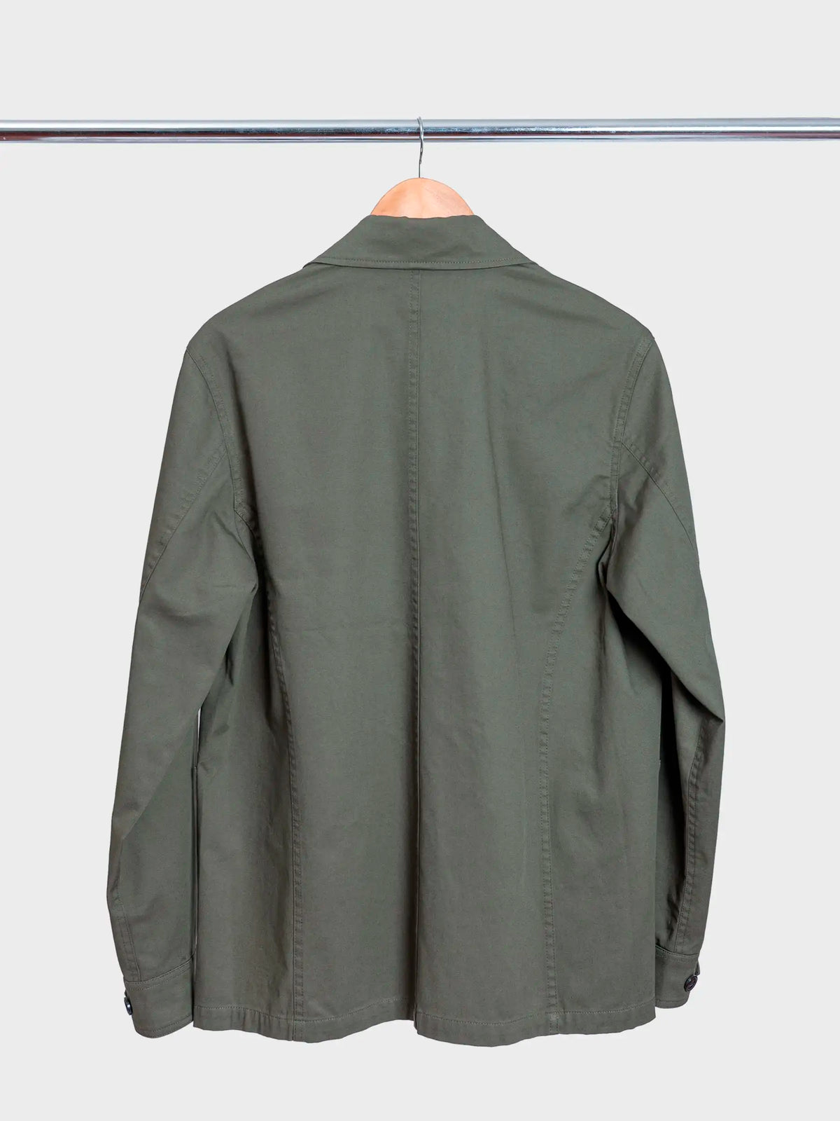 Sycamore Twill Cotton Piedye Olive Night