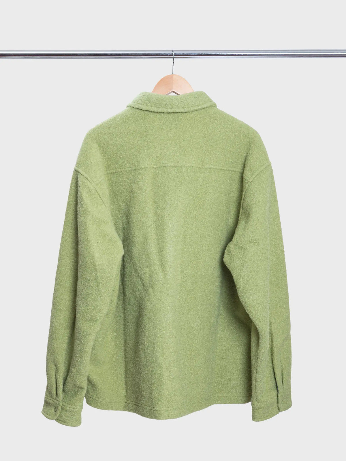 Zip Overshirt Bright Green