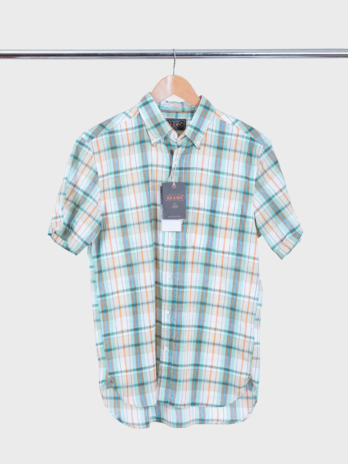 B.D. Madras Mint Green