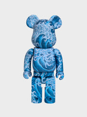 Bearbrick 400% Katsushika Hokusai Kanmachi Matsuri Yatai Tenjo-e Onami