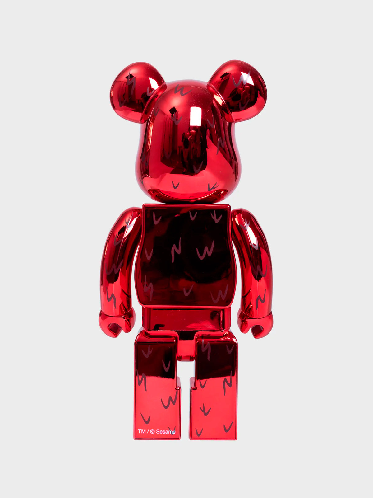 Bearbrick 400% Elmo Chrome Ver.
